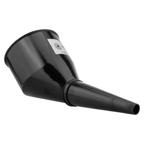 Angled Car Fuel Funnel with Filter, Black-1